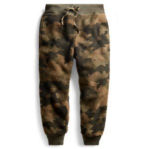 RRL Ralph Lauren Thick Camo Fleece Sweatpant - MEN'S - SZ XS